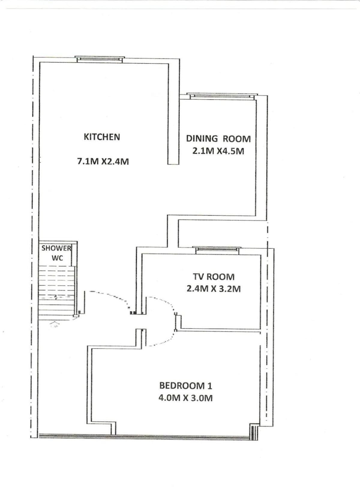7 Bedroom, 3 Bathrooms, Garden, 20 Mins To Centre Appartamento